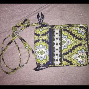 Vera Bradley crossbody and check book cover